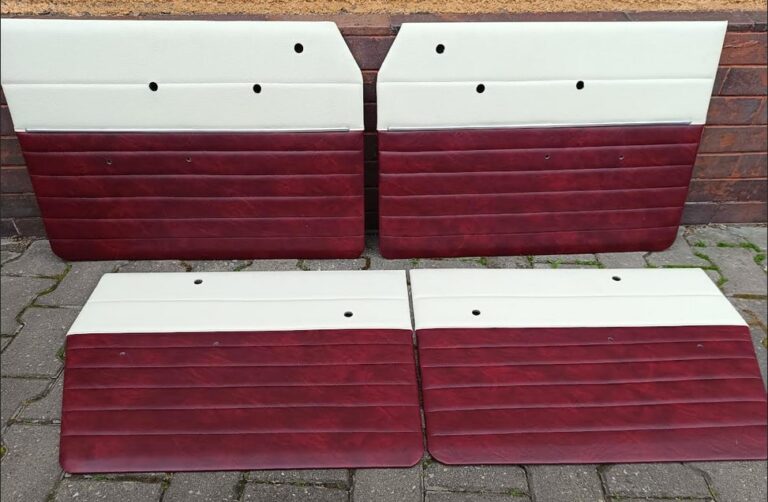 Čalounění výplní dveří (tapece) vozu Škoda 1000 MB