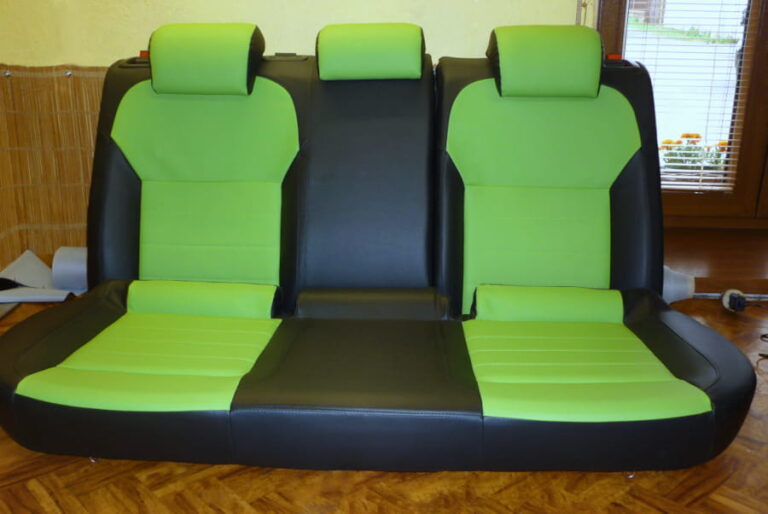 Nové čalounění sedaček do současné verze vozu Škoda Rapid